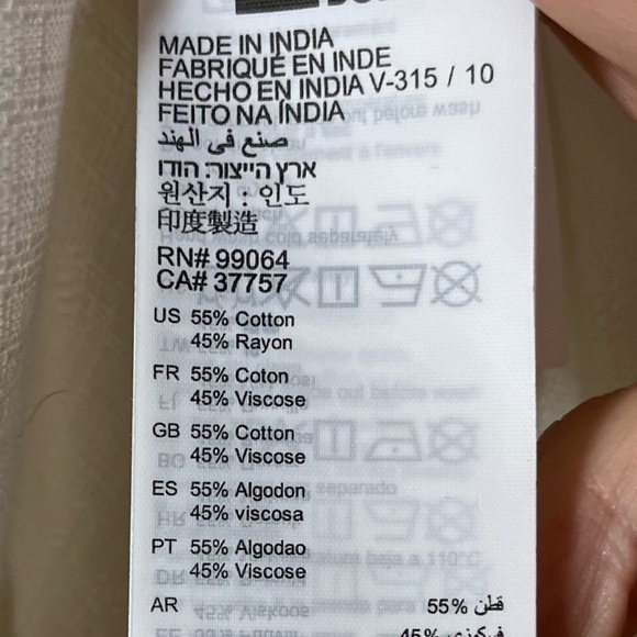 NWOT Billabong Same Story Coverup in Salt Crystal Size Large - Picture 7 of 8